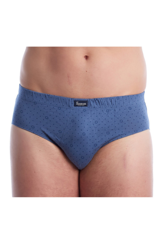Lot de 3 slips homme Essential Prints Imprimé bleu