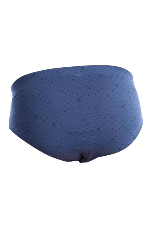 Lot de 3 slips homme Essential Prints Imprimé bleu