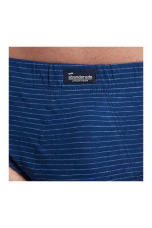 Lot de 3 slips homme Essential Prints Imprimé bleu