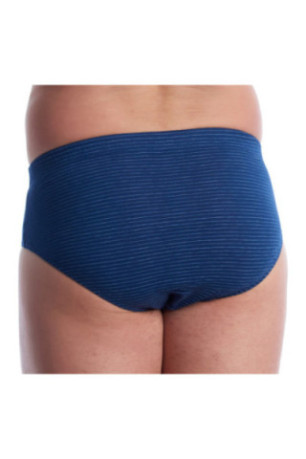 Lot de 3 slips homme Essential Prints Imprimé bleu