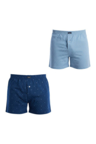 Lot de 2 boxers Essential Bleu et bleu clair