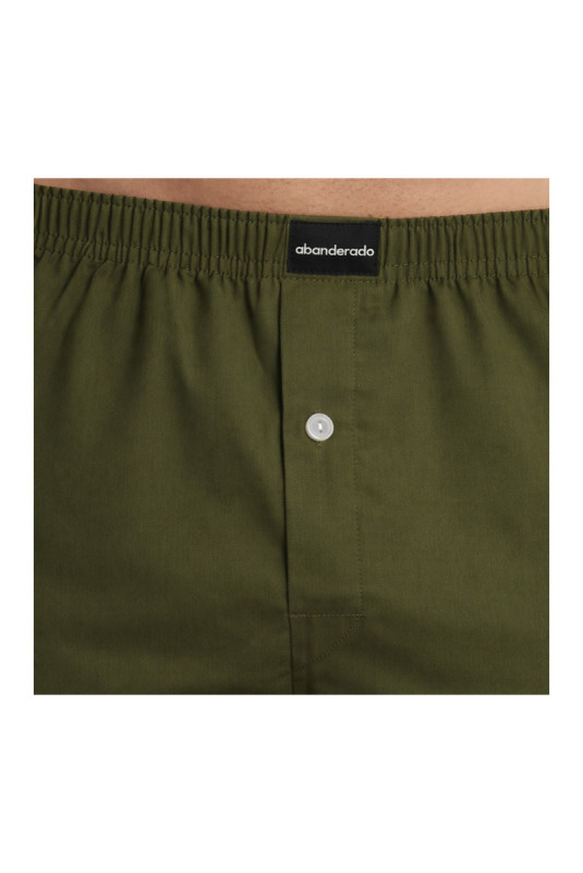 Lot de 2 boxers Essential Kaki-Beige