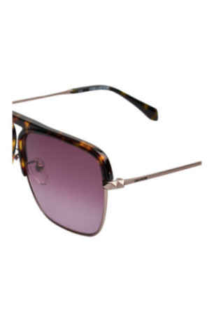 Lunettes de soleil Carrées Havana 60 mm