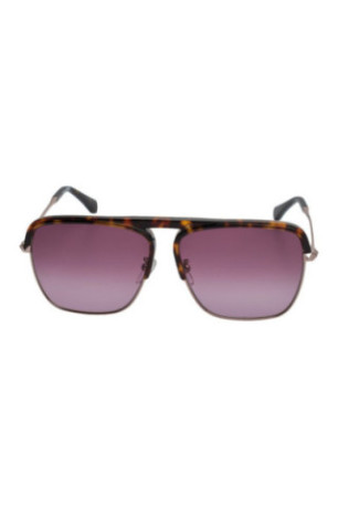 Lunettes de soleil Carrées Havana 60 mm