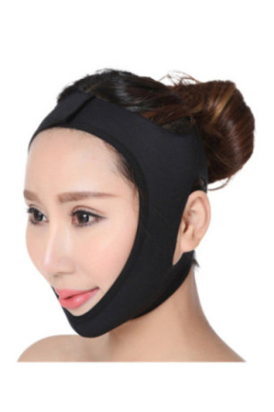 Bandeau lifting visage v Noir