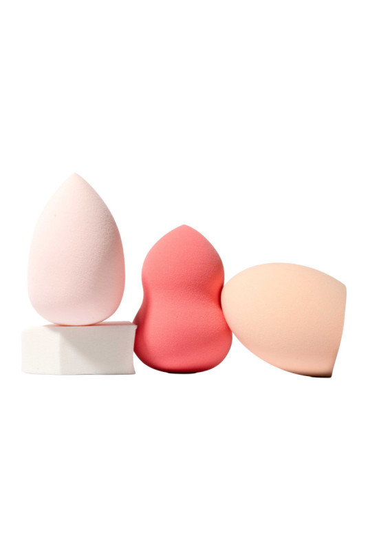 4 éponges maquillage