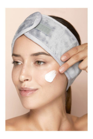 Bandeau de maquillage Gris