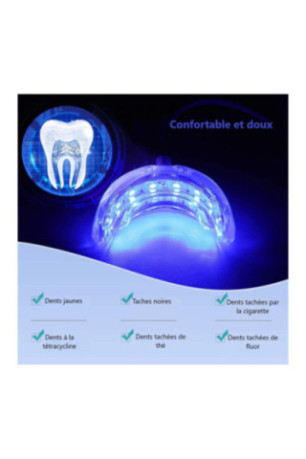 Appareil LED pour blanchiment dentaire Transparent