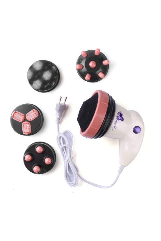 Appareil masseur anti-cellulite 4 en 1 Noir et rose