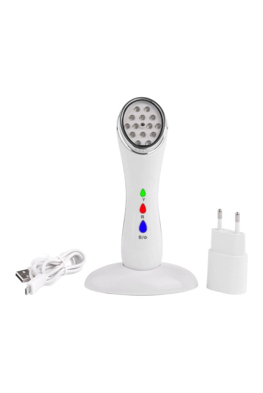 Soin visage traitement acné Blanc