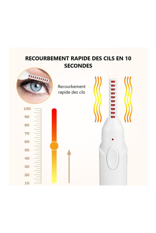 Recourbe cils chauffants Blanc