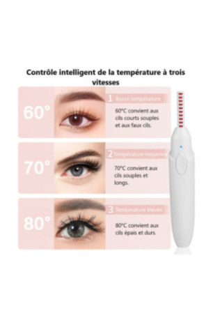 Recourbe cils chauffants Blanc