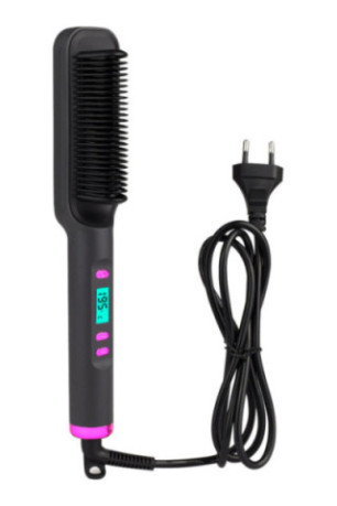 Brosse lissante 2en1 Gris