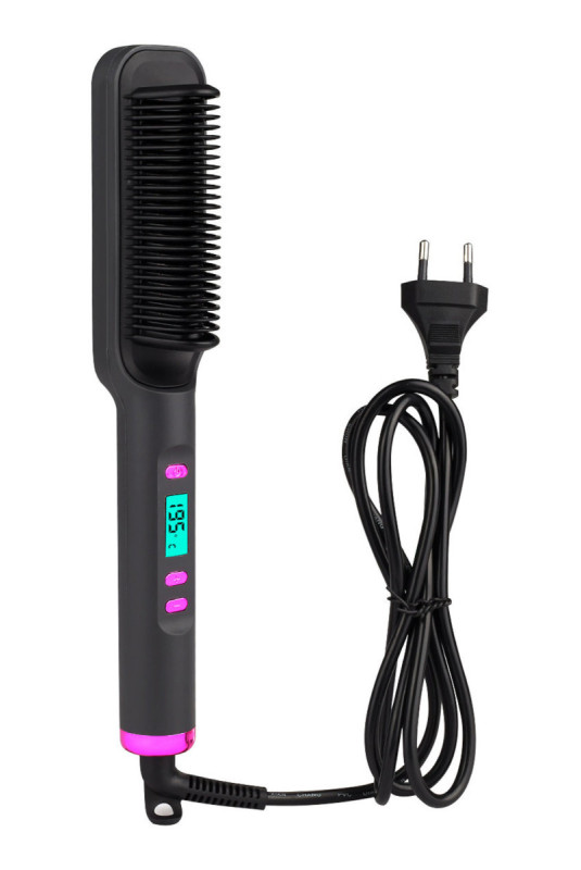 Brosse lissante 2en1 Gris