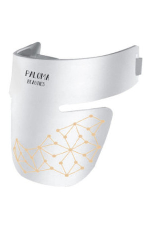 Masque LED visage et cou luminothérapie Blanc