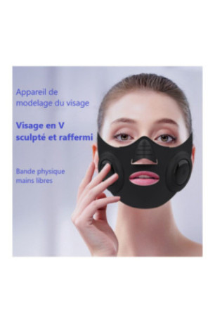 Masque raffermissant électrostimulation V-Face Noir