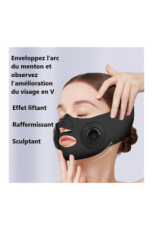 Masque raffermissant électrostimulation V-Face Noir