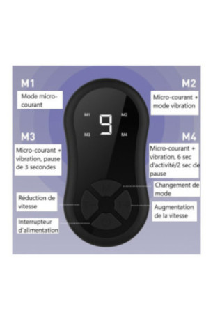 Masque raffermissant électrostimulation V-Face Noir