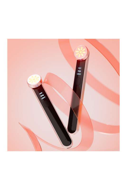 Stick beauté 7 en 1 luminothérapie Noir