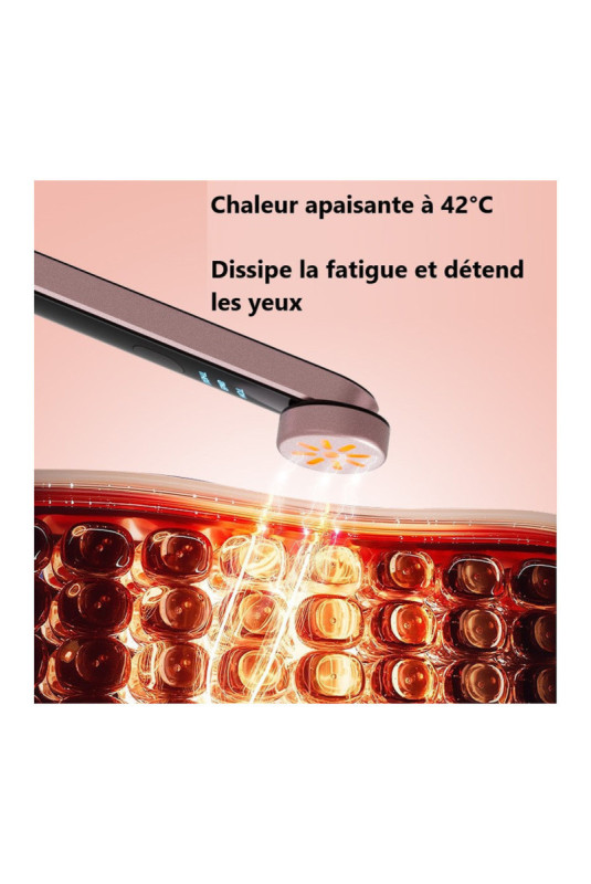 Stick beauté 7 en 1 luminothérapie Noir