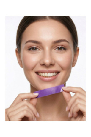 Bandes blanchissantes dentaires Purple Whitening Strips Violet 14 paires