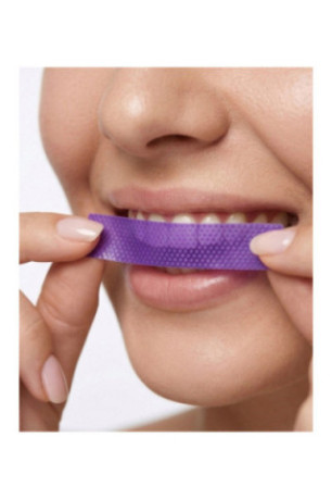 Bandes blanchissantes dentaires Purple Whitening Strips Violet 14 paires