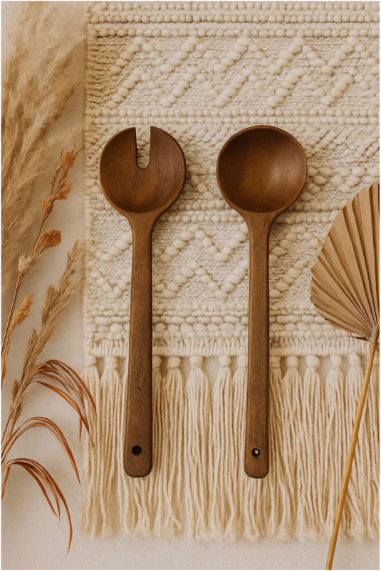 Service de table (2 pièces) - Brun