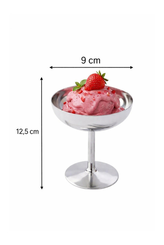 Coupe de crème glacée - Argent