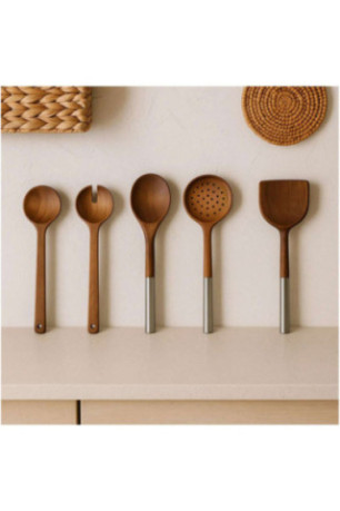 Service de table (5 pièces) - Brun