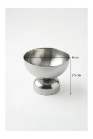 Ensemble de coupes à glace (4 pièces) - Argent