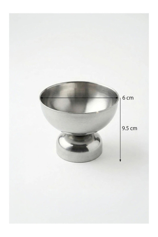 Ensemble de coupes à glace (4 pièces) - Argent