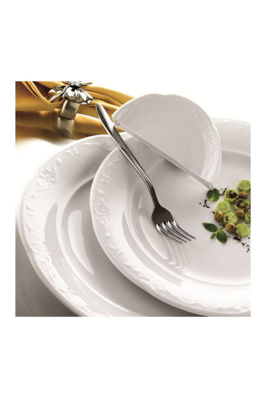 Service de table (24 pièces) - Blanc