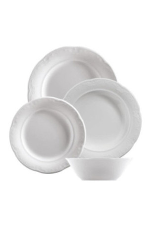 Service de table (24 pièces) - Blanc