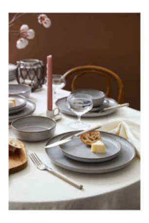 Service de table (24 pièces) - Gris