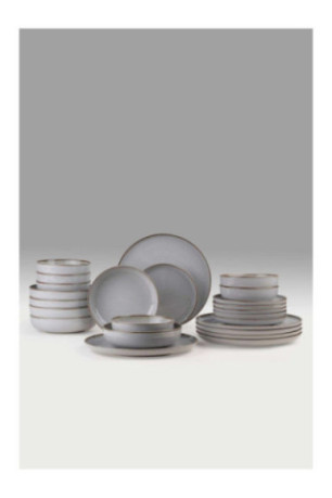 Service de table (24 pièces) - Gris