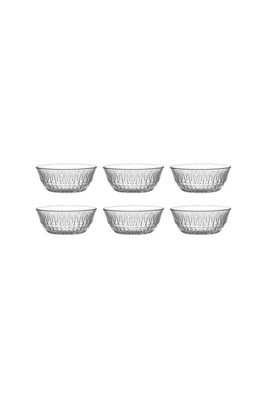 Ensemble de bols en verre (6 pièces) - Transparent