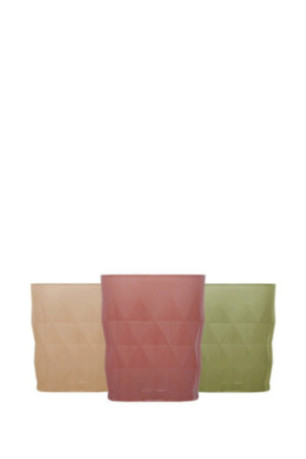 Ensemble de verres (3 pièces) - Multicolore