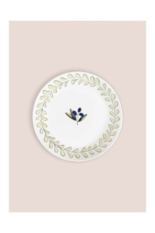 Service d'assiettes à dessert (6 pièces) - Multicolore