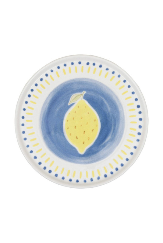 Service d'assiettes à dessert (6 pièces) - Multicolore
