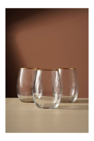 Ensemble de verres (6 pièces) - Or