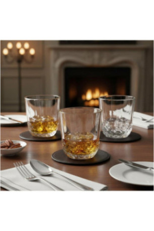 Ensemble de verres à whisky (6 pièces) - Transparent