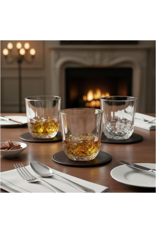Ensemble de verres à whisky (6 pièces) - Transparent
