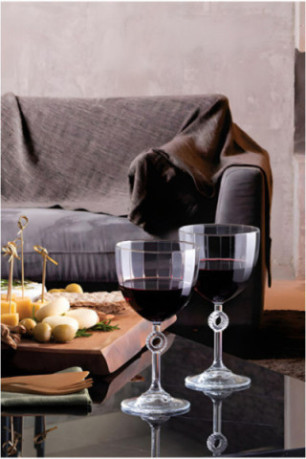 Ensemble de verres à vin (6 pièces) - Transparent
