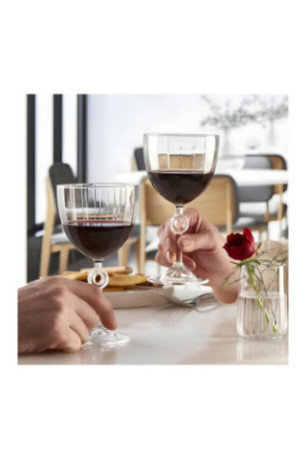 Ensemble de verres à vin (6 pièces) - Transparent