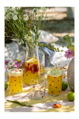 Ensemble de verres (4 pièces) - Or transparent