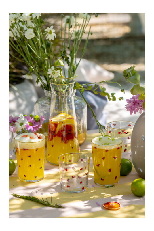Ensemble de verres (4 pièces) - Or transparent