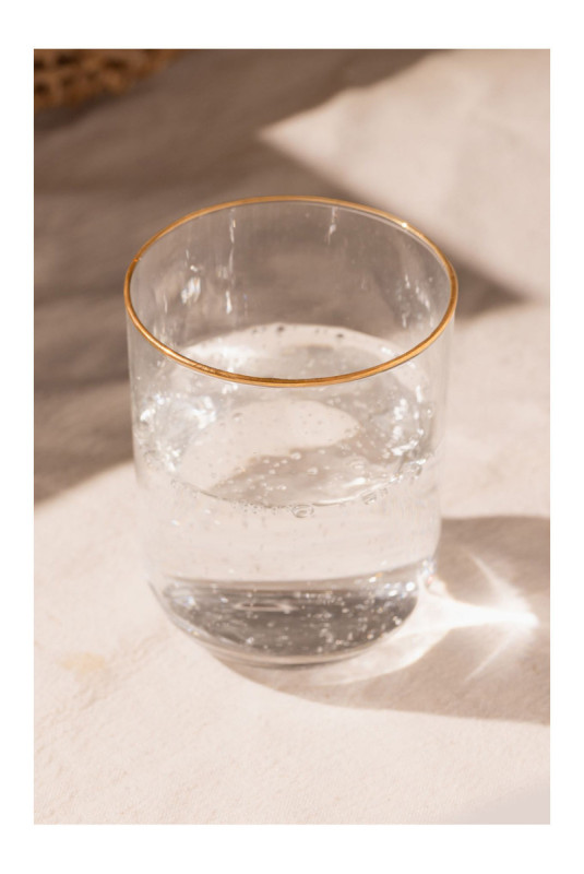 Ensemble de verres (4 pièces) - Or transparent