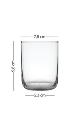 Ensemble de verres (4 pièces) - Or transparent