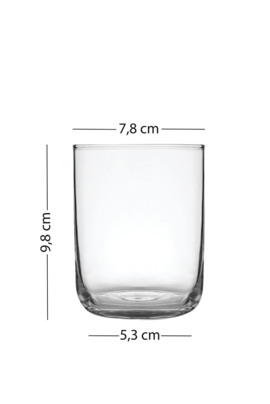 Ensemble de verres (4 pièces) - Or transparent