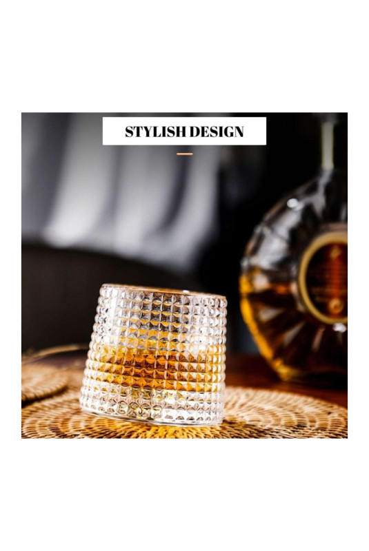 Ensemble de verres à whisky (2 pièces) - Transparent